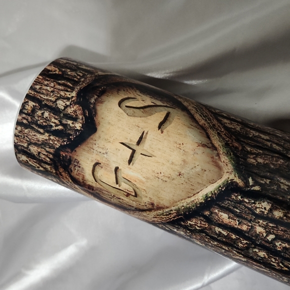 20 oz Customizable Tree Bark Heart tumbler - Picture 2 of 5